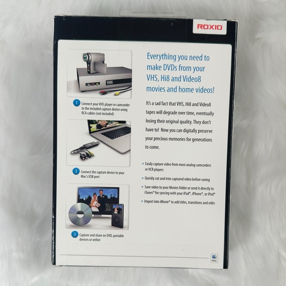 Roxio VHS to DVD for Mac - Picture 4 of 4